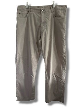 Zegna Sport Straight Leg Beige Chino Pants Size 40